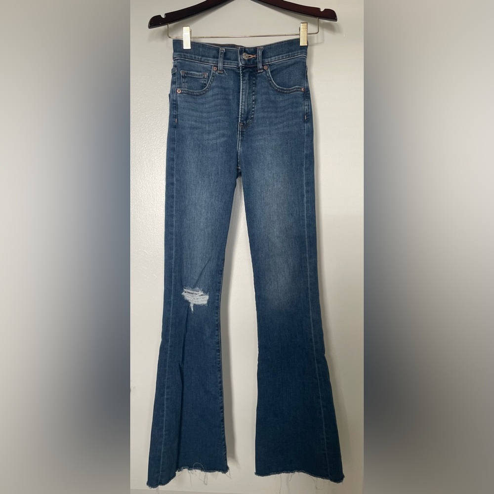 Express Flair Supersoft Jeans. High rise.